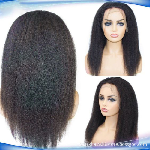 Wholesale Human Hair Wigs Unprocessed 100% Raw Mink Virgin Hair Brazilian Cuticle Aligned Human Hair Wig Vendors Guangzhou